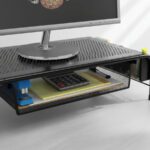 Alzador para monitor de escritorio con organizador - Imagen 3