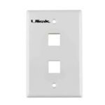 Faceplate Doble RJ45