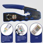 Crimpeadora pass through RJ45 con cortadora - Imagen 4
