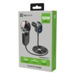 Cargador de auto con extensión USB C 6 puertos 100W - Imagen 10