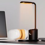 Lámpara cargador celular inalámbrico y lapicero - Imagen 3