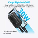 Powerbank Anker 10000mAh USB C Lightning - Imagen 3