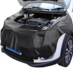 Cubierta guardabarros automóvil trabajo mecánico