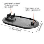 Soporte Antideslizante Celular Para Auto lentes - Imagen 4