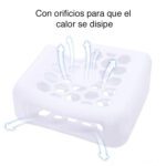 Protector Cargador Macbook Pro 60W silicona blanco - Imagen 4