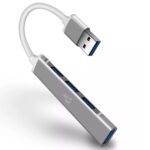 Hub USB 3.0 de 4 puertos Macbook Notebook A-809 - Imagen 4