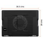 Ventilador notebook base ajustable Newo NW-638B - Imagen 2