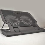 Base ventilador notebook 2 ventiladores ajustable Utek - Imagen 7