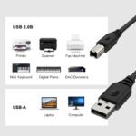 Cable USB 2.0 a Plug-B impresora 1.5 metros - Imagen 2