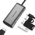 Adaptador USB C a HDMI y USB 3.0 Vention