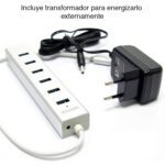 Hub USB 3.0 duplicador 7 puertos energizado Unitek - Imagen 3