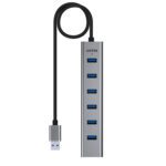 Hub USB 3.0 duplicador 7 puertos energizado Unitek - Imagen 4
