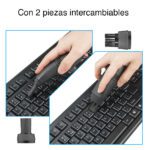 Aspiradora USB para teclado con cepillo y luz - Imagen 4