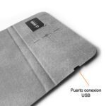 Mouse Pad cargador inalámbrico plegable TGM67 - Imagen 6
