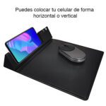 Mouse Pad cuadrado con soporte celular y lapicero NW-MPS01 - Imagen 5