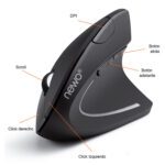 Mouse Vertical Inalámbrico receptor USB - Imagen 6