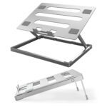 Alzador Notebook Escritorio Aluminio Plegable - Imagen 3