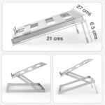 Alzador Notebook Escritorio Aluminio Plegable - Imagen 2