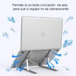 Soporte Plegable Notebook y Mac Aluminio 14" NW-A11 - Imagen 7