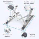 Soporte Plegable Notebook y Mac Aluminio 14" NW-A11 - Imagen 5