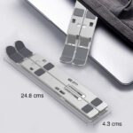 Soporte Plegable Notebook y Mac Aluminio 14" NW-A11 - Imagen 2