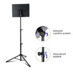 Atril Trípode Notebook ajustable y soporte celular - Imagen 4