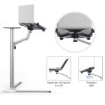 Atril para Notebook Stand Tablet Smartphone aluminio 105 cms - Imagen 2