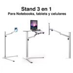 Atril para Notebook Stand Tablet Smartphone aluminio 105 cms - Imagen 6