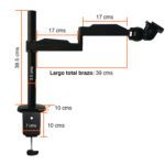 Soporte atril brazo Notebook 15.4" Escritorio B51 - Imagen 4