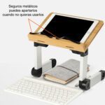 Mesa madera Notebook soporte libros lectura - Imagen 5