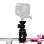 Abrazadera montaje celular GoPro atril brazo Monitor - Imagen 2