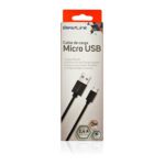 Cable Micro USB a USB celular 2 mts - Imagen 3