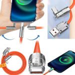 Cable USB C a USB giratorio 180º hasta 60W - Imagen 3