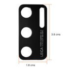 Protector Lente Cámara Huawei P40 Aluminio negro - Imagen 2