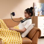 Soporte Cuello Grabación Pov Viajes Celular y cámara - Imagen 5