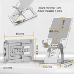 Soporte celular iPhone Aluminio Ajustable NW-S3 - Imagen 8