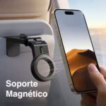 Soporte celular avión viajes para bordes con prensa - Imagen 8