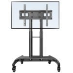 Soporte Pedestal TV móvil con ruedas hasta 70"