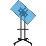 soporte tv vertical