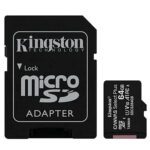 Tarjeta Micro SD 64GB Clase 10 Kingston 100Mbs - Imagen 2