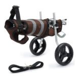 Silla Ruedas perro XS y S ajustable 4 a 9 KG