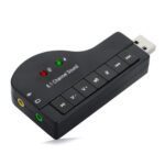 Tarjeta de sonido Audio USB Micrófono Audífonos 8.1ch