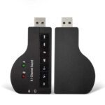 Tarjeta de sonido Audio USB Micrófono Audífonos 8.1ch - Imagen 5