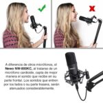 Kit Micrófono condensador USB atril Newo NW-800KC - Imagen 5