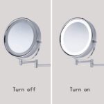 Espejo Led Baño Cosmético con Luz Articulado Abatible - Imagen 3