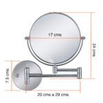 Espejo Cosmético Articulado Abatible con aumento - Imagen 4