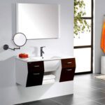 Espejo Cosmético Articulado Abatible Aumento Negro - Imagen 2