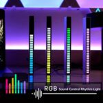 Barra Led RGB Inalámbrica sensor sonido música - Imagen 3
