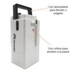 Luz emergencia con radio FM Foco led recargable - Imagen 5