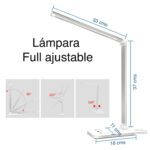 Lámpara led USB escritorio con timer - Imagen 2